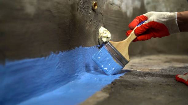 Crawl space vapor barrier installation in Friendship, IN